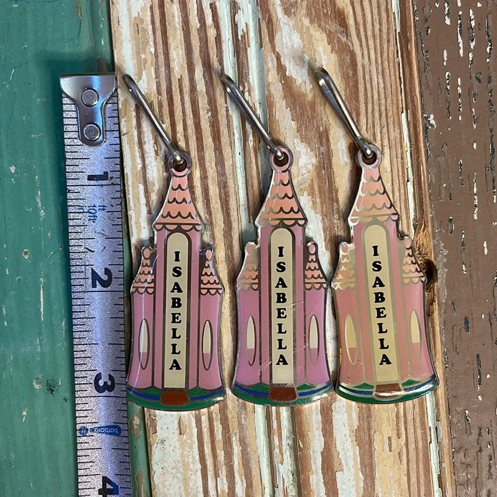 🔥SALE  Kids Jacket Zipper Pulls, Monogrammed Isabella